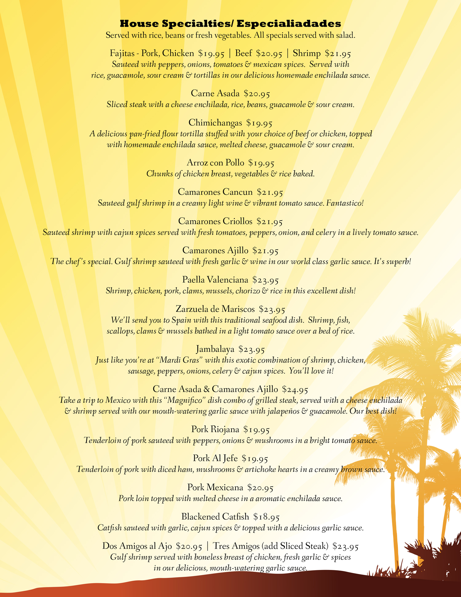 Cancun Inn Restaurant Authentic Mexican Cuisine